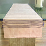 Blush Handwoven Table Runner From Abroad Modern