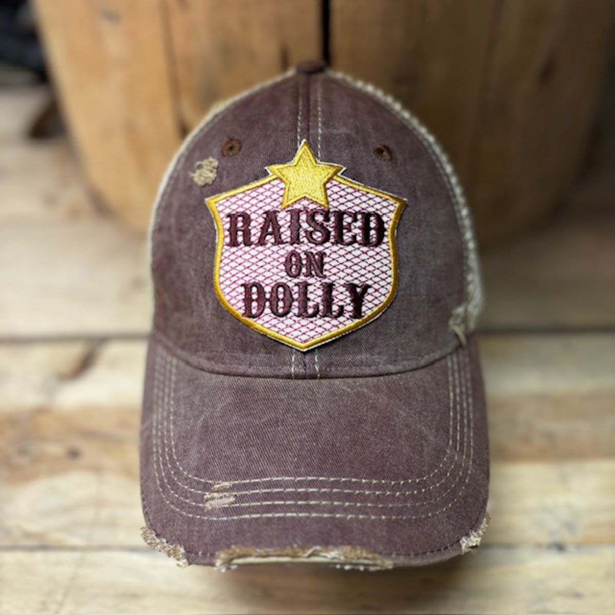 Raised on Dolly Hat from The Goat Stock
