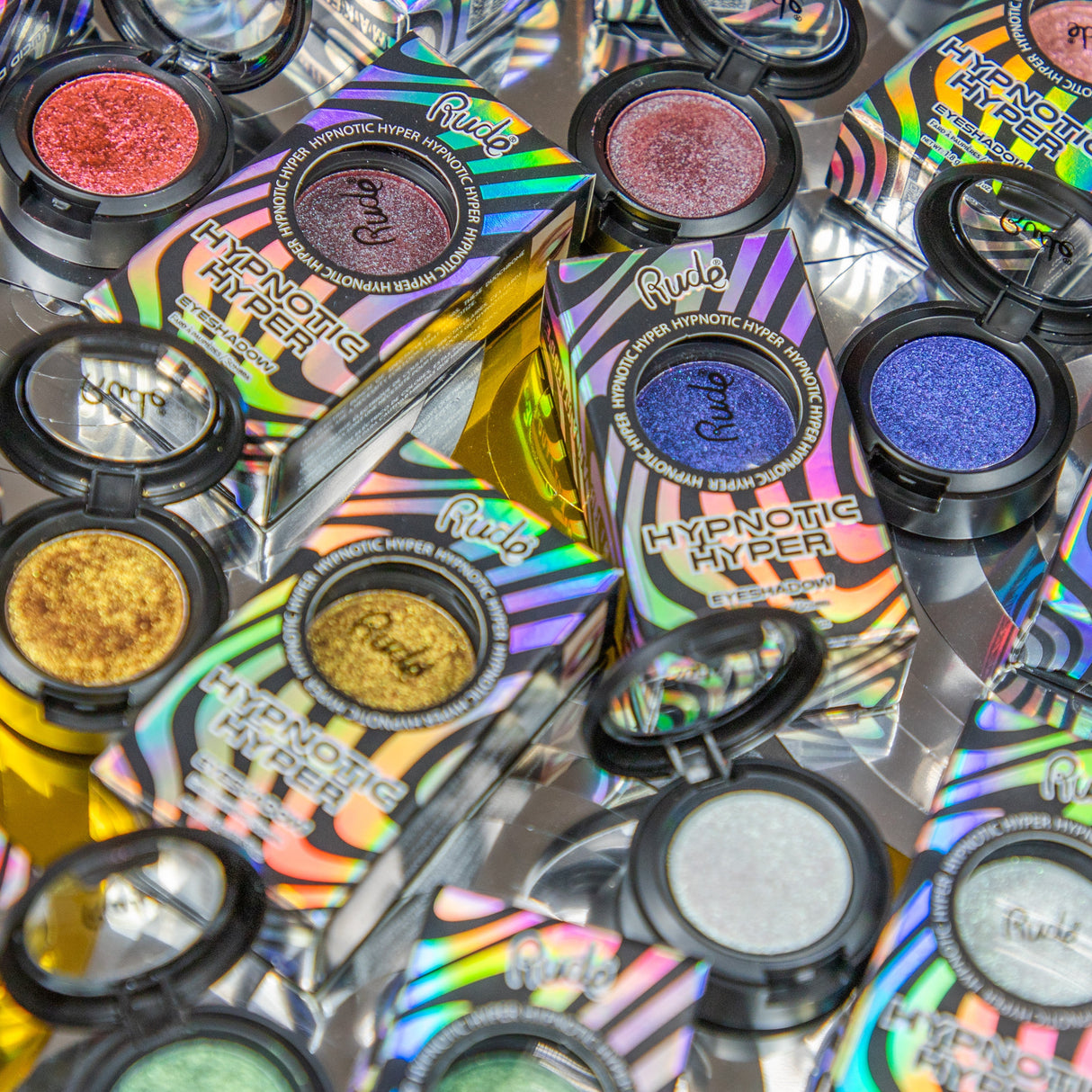 Hypnotic Hyper Duo Chrome Eyeshadow from Rude Cosmetics