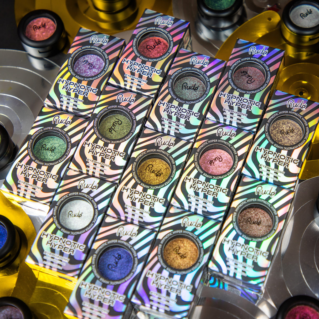Hypnotic Hyper Duo Chrome Eyeshadow from Rude Cosmetics