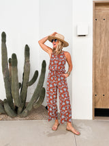 Villa Mia Henley Jumpsuit  From Gibsonlook