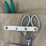 Gardening Apron - Waxed Canvas Apron with Pockets From The Celtic Farm