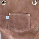 Gardening Apron - Waxed Canvas Apron with Pockets From The Celtic Farm