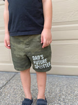 Fleece Dads Future Spotter Shorts from DadBod Apparel