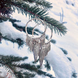 Birds Of A Feather Hoop Earrings | Silver from Hiouchi Jewels
