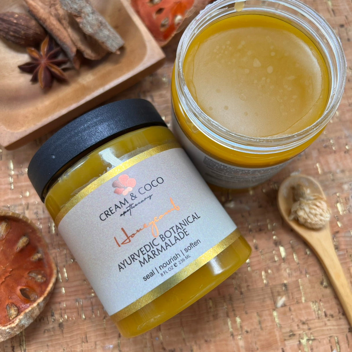 Honeycomb Ayurvedic Botanical Marmalade from Cream & Coco Skincare