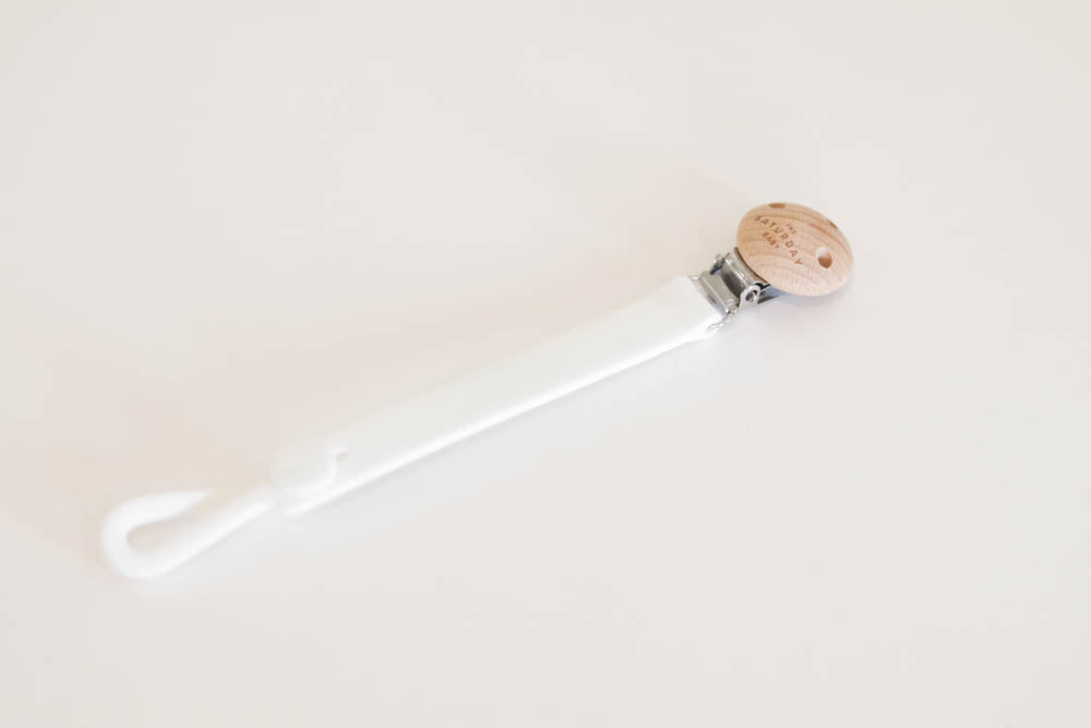 Cloud Pacifier Clip From The Saturday Baby