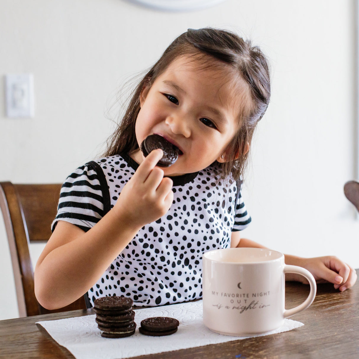 Organic Dot Bapron from BapronBaby