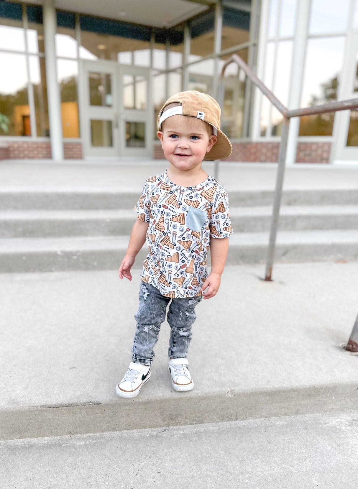 DREAM BUILDER DREAM POCKET TEE from DREAM BIG LITTLE CO