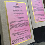 Pink Cookie Yoni Cleansing Bar from Cream & Coco Skincare