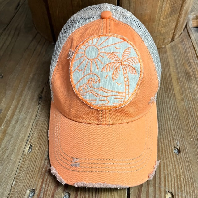 Ocean Hat Orange from The Goat Stock