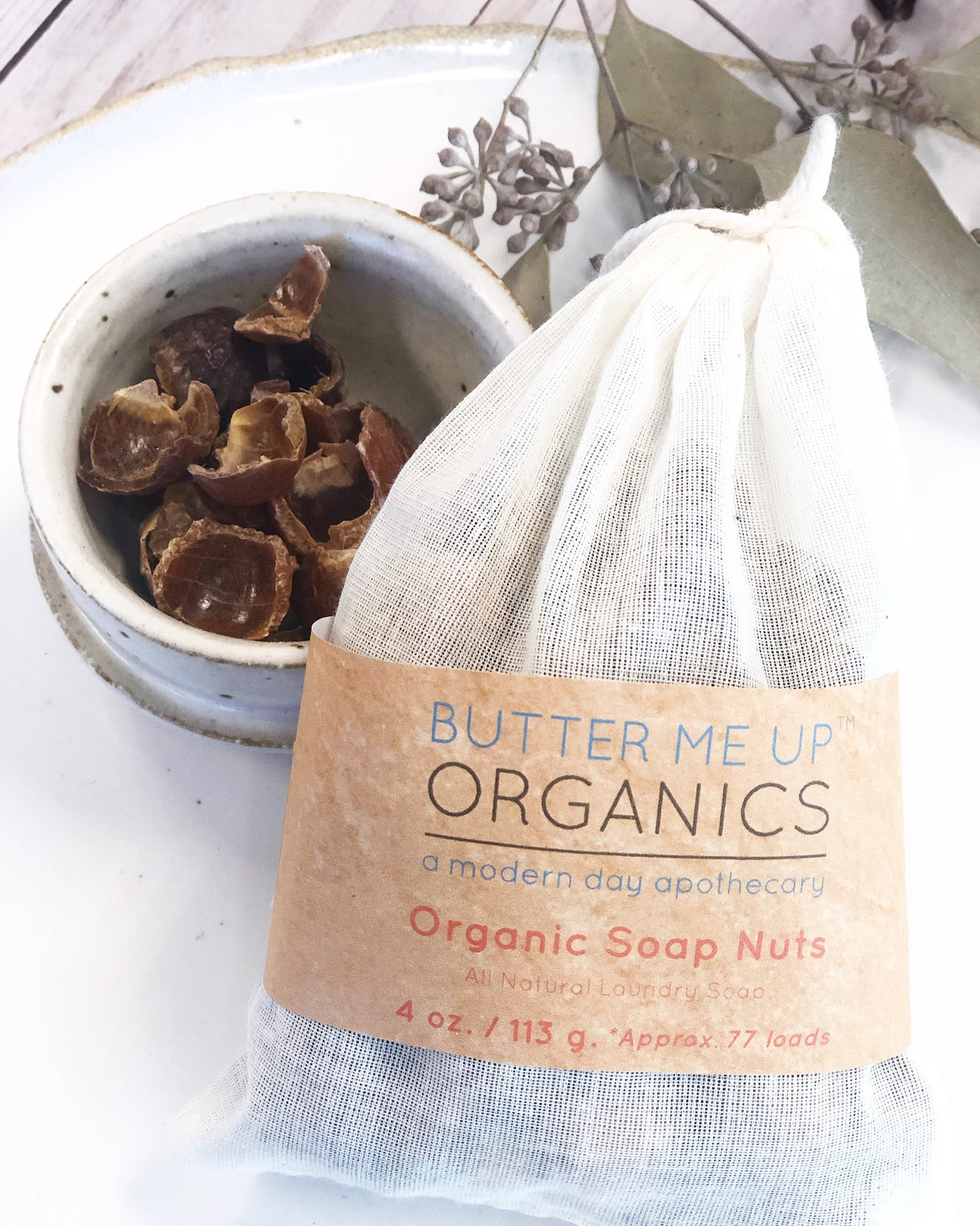 Organic Soap Nuts / All Natural Laundry Soap / Eco friendly From Butter Me Up Organics