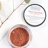Rose Clay Face Mask  from Butter Me Up Organics