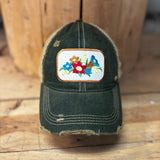 Gramma's Flowers Hat from The Goat Stock