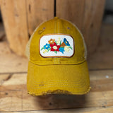 Gramma's Flowers Hat from The Goat Stock