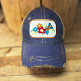 Gramma's Flowers Hat from The Goat Stock