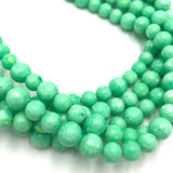 Acid Green Best Marbled Sylvie Necklace from Leetie Lovendale