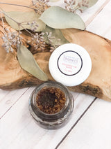 Organic Chocolate Lip Scrub Flaky Chapped Lips from Butter Me Up Organics