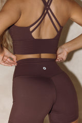 Astoria LUXE BALANCE Sports Crop - Espresso From Astoria Activewear
