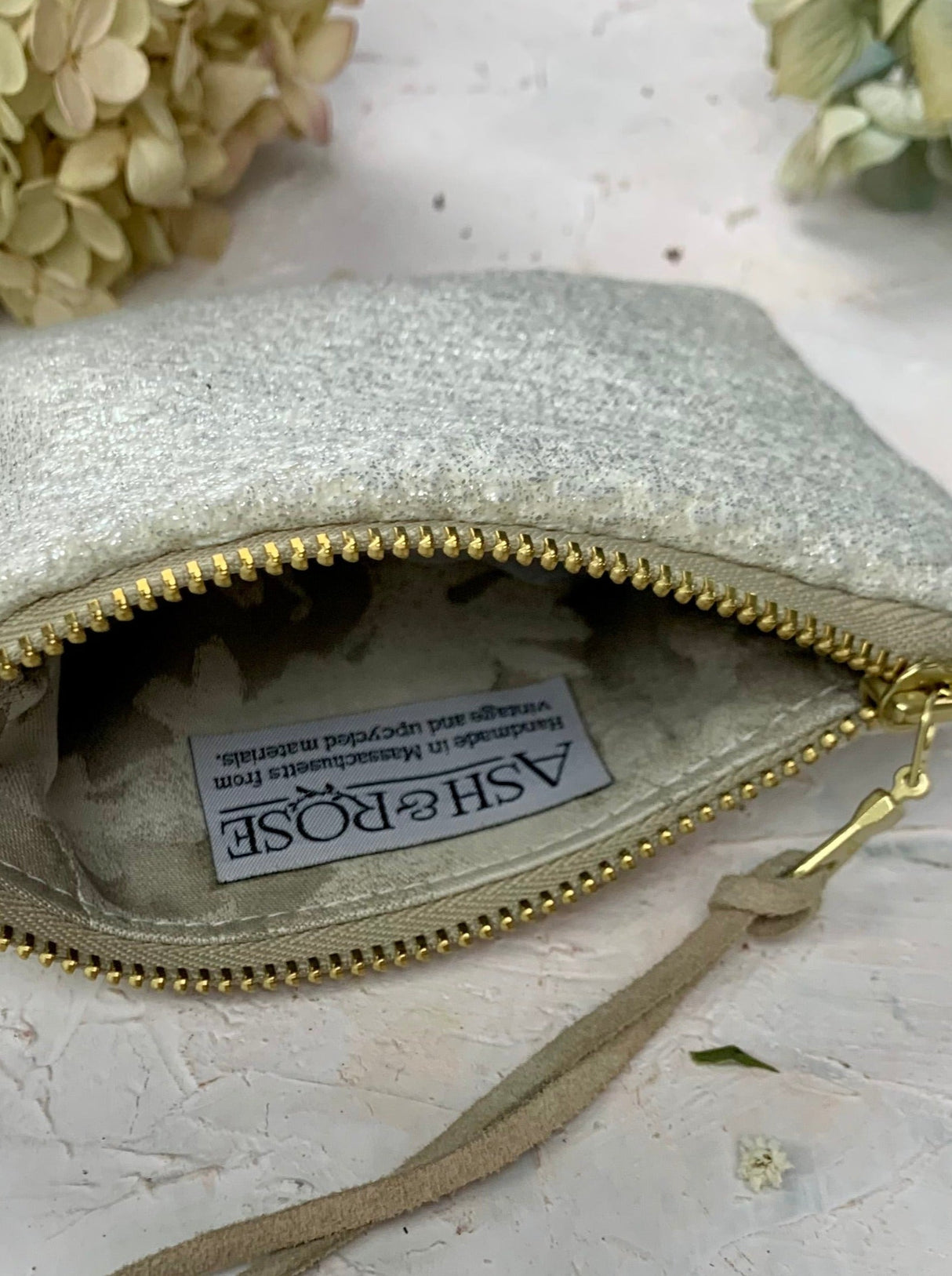 Arianell Mini Metallic Clutch from Ash & Rose