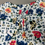 CHELSEA & THEODORE Sleeveless Blouse Women's Size L Bash Floral White 2165072 (NEW) from PayWut