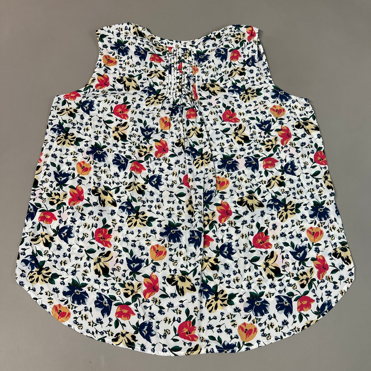 CHELSEA & THEODORE Sleeveless Blouse Women's Size XXL Bash Floral White 2165072 (NEW) from PayWut