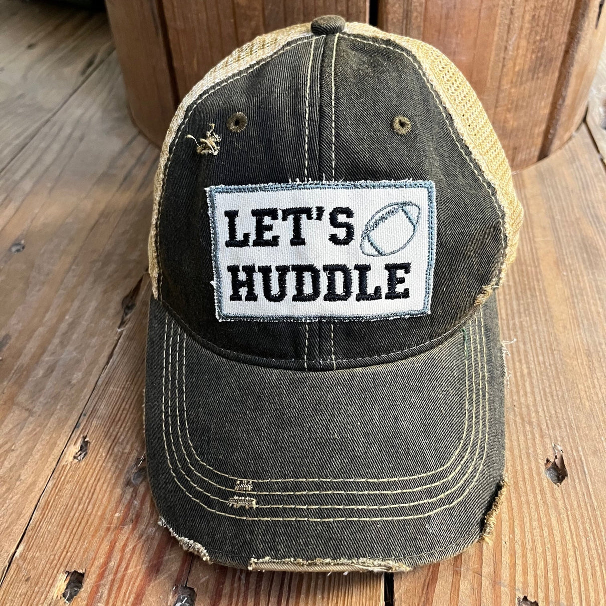 Lets Huddle Hat from The Goat Stock
