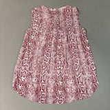 CHELSEA & THEODORE Sleeveless Blouse Women's Size M Pink Python 2165072 (NEW) from PayWut