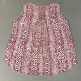 CHELSEA & THEODORE Sleeveless Blouse Women's Size XXL Pink Python 2165072 (NEW) from PayWut