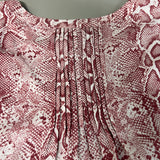 CHELSEA & THEODORE Sleeveless Blouse Women's Size XXL Pink Python 2165072 (NEW) from PayWut