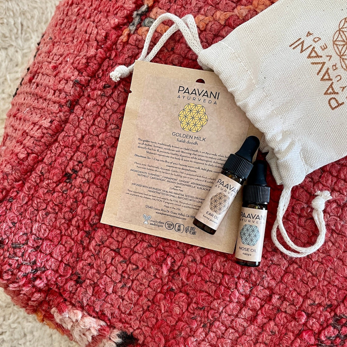 Winter Sampler Kit | Ayurvedic Set for Seasonal Balance from Paavani Ayurveda