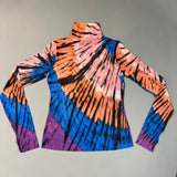 AFRM Zadie Turtleneck Pullover w/Thumb Holes Women's L Blue Halo Placement AET028103AU21 (New) from PayWut