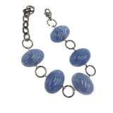 Blue Gemz Stations Bracelet from Leetie Lovendale