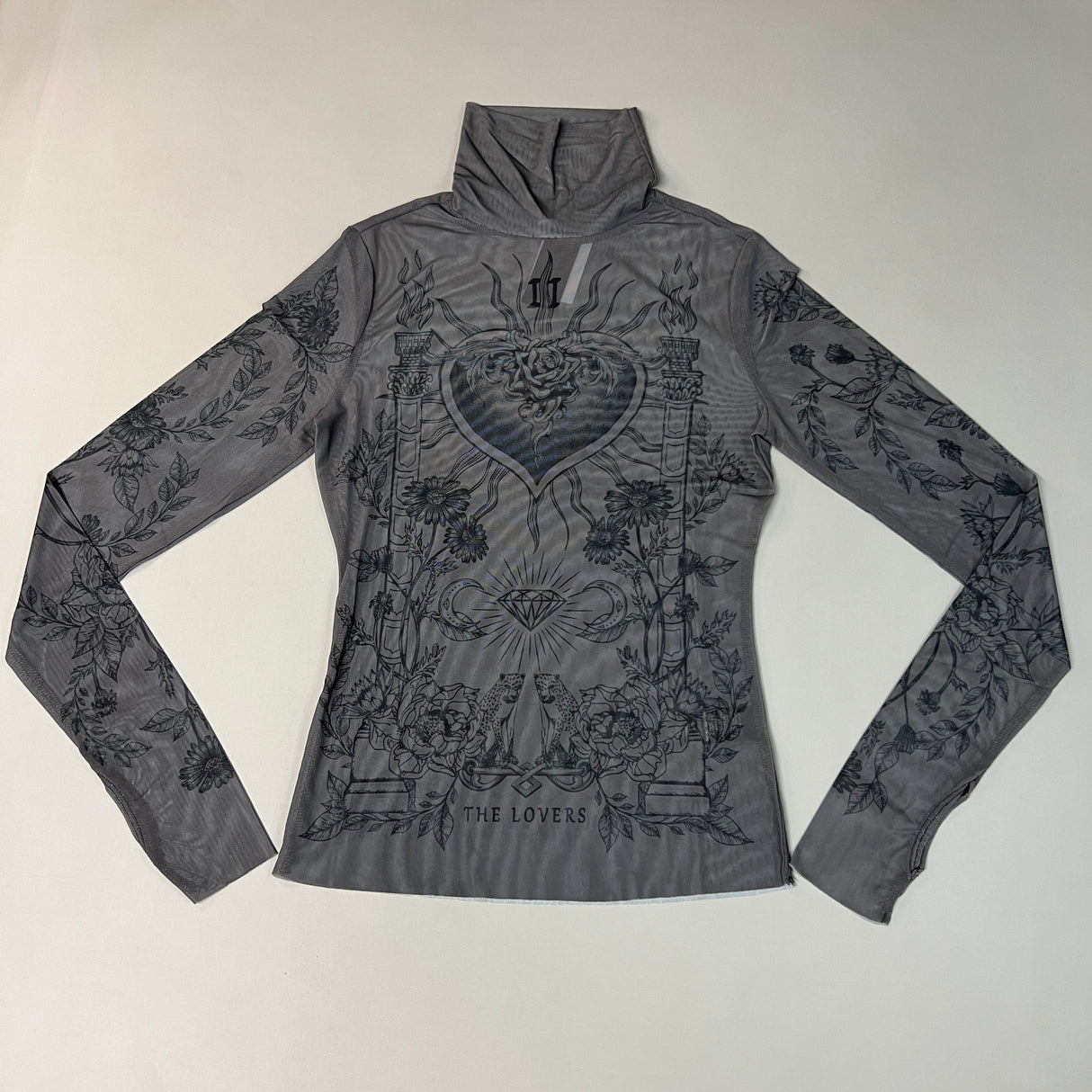 AFRM Zadie Turtleneck Pullover w/Thumb Holes Women's M Noir Tarot Card AET028103AU21 (New) from PayWut