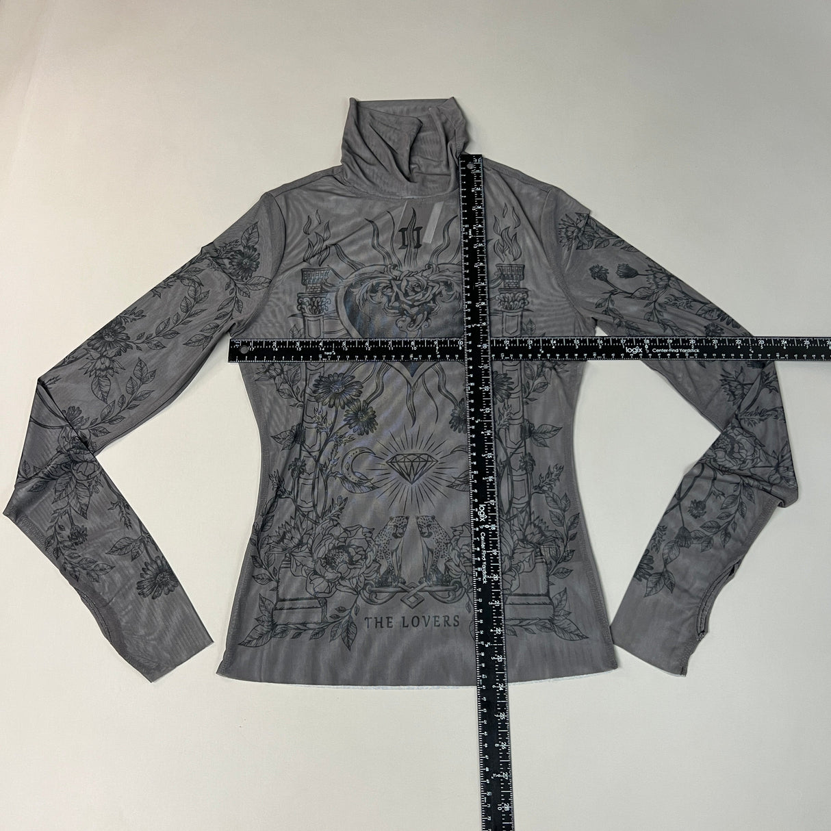 AFRM Zadie Turtleneck Pullover w/Thumb Holes Women's M Noir Tarot Card AET028103AU21 (New) from PayWut