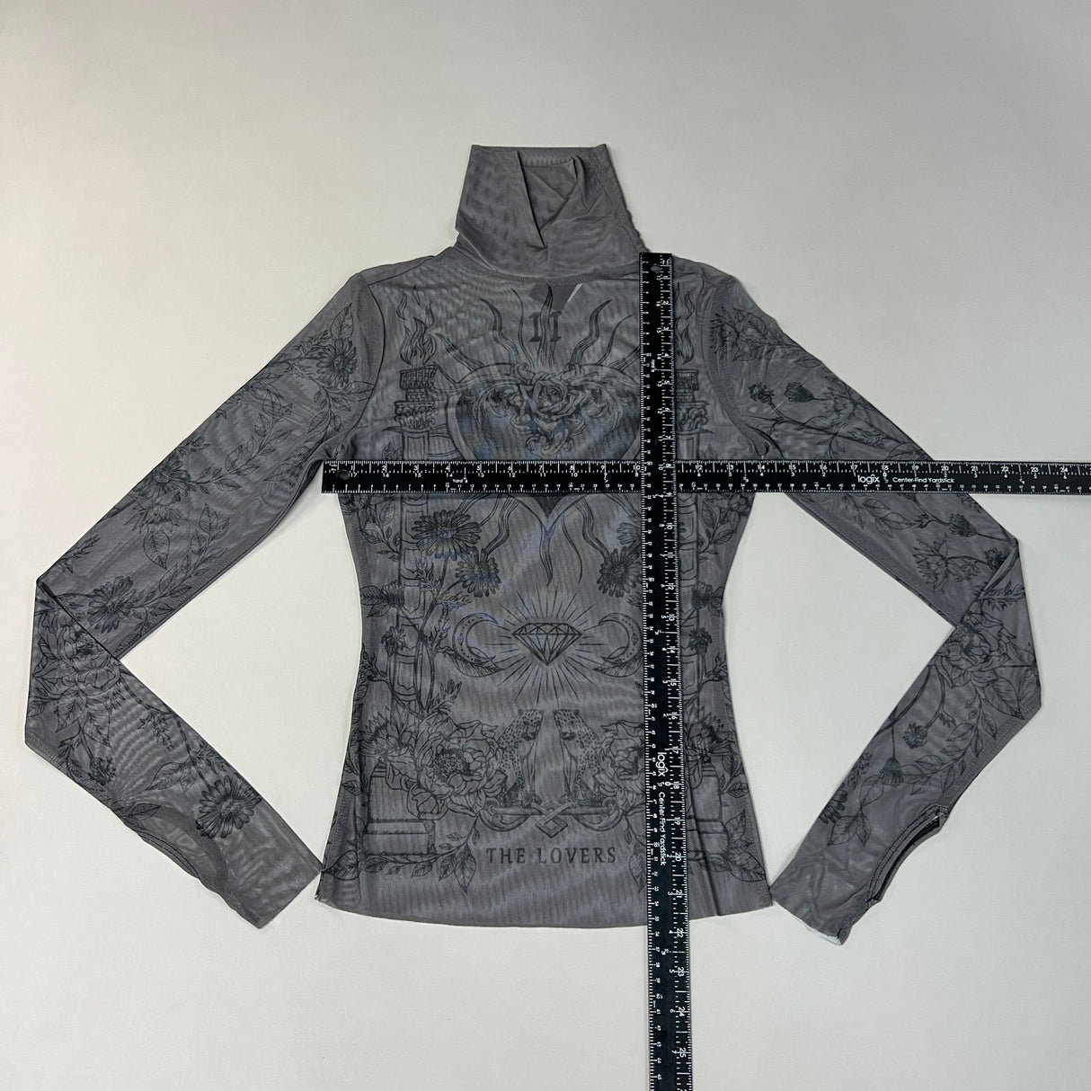 AFRM Zadie Turtleneck Pullover w/Thumb Holes Women's XS Noir Tarot Card AET028103AU21 (New) from PayWut