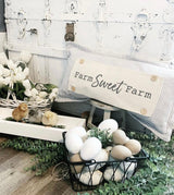 BRING BACK MY PANEL:  Neutral FARM SWEET FARM From PillowPanels