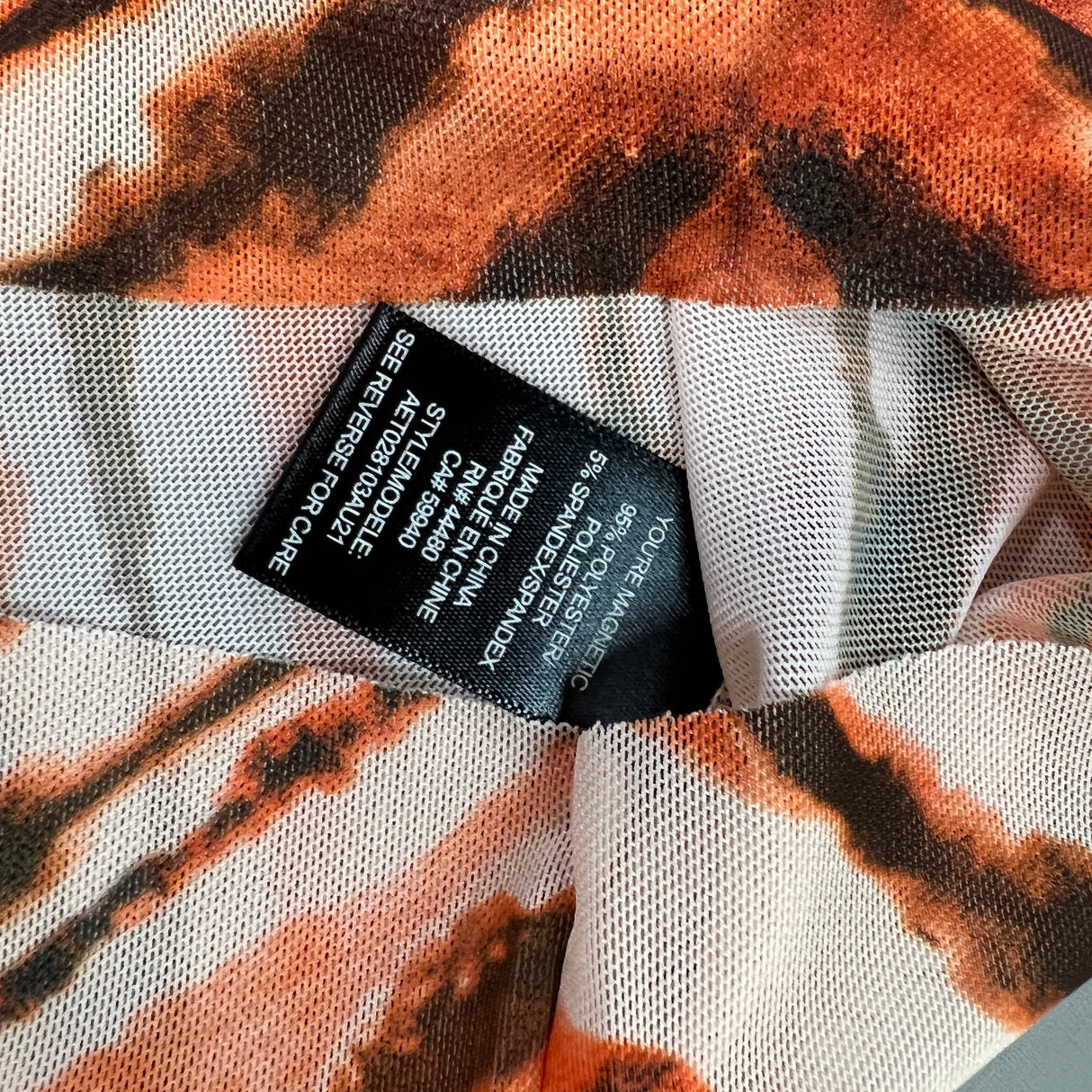 AFRM Zadie Turtleneck Pullover w/Thumb Holes Women's S Placement Tiger AET028103AU21 (New) from PayWut