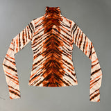 AFRM Zadie Turtleneck Pullover w/Thumb Holes Women's S Placement Tiger AET028103AU21 (New) from PayWut