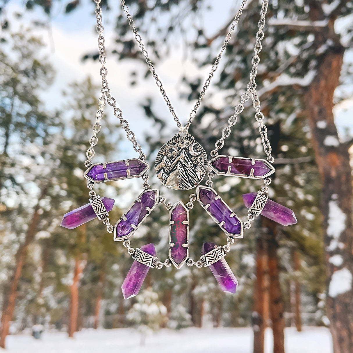 Lonna Love Necklace | Silver from Hiouchi Jewels