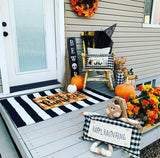 GIFT GUIDE:  FOR THOSE THAT ARE HARD TO BUY FOR!  SEASONAL SET: Buffalo Check Gingham Pillow (comes w/ foam insert & these 4 panels in back pocket)  SUNFLOWERS, SNOWMAN SCARVES, BE MY VALENTINE, SUMMER VINTAGE CAMPER From PillowPanels