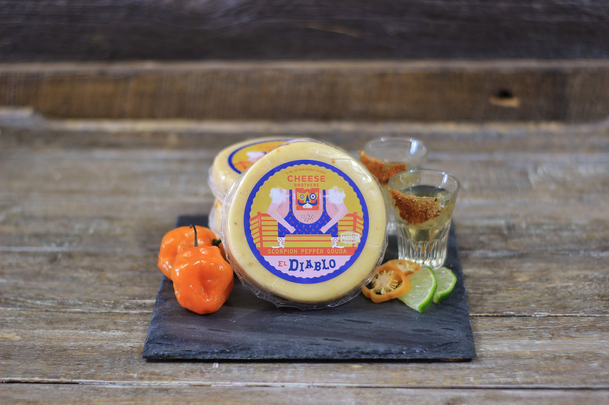 El Diablo - Scorpion Pepper Gouda from Cheese Brothers, Inc.