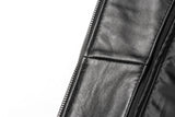 REED Men's New Zealand Lambskin Leather Jacket - Imported from Reed Leather