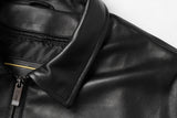 REED Men's New Zealand Lambskin Leather Jacket - Imported from Reed Leather
