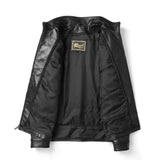 REED EST. 1950 Men's Jacket Genuine Lambskin Leather Stand UP Collar Winners Coat - Imported from Reed Leather
