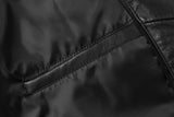 REED EST. 1950 Men's Jacket Genuine Lambskin Leather Stand UP Collar Winners Coat - Imported from Reed Leather