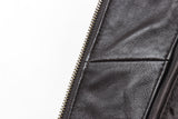 REED EST. 1950 Men's Jacket Genuine Lambskin Leather Stand UP Collar Winners Coat - Imported from Reed Leather