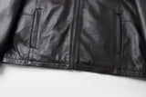REED EST. 1950 Men's Jacket Genuine Lambskin Leather Stand UP Collar Winners Coat - Imported from Reed Leather