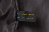 REED EST. 1950 Men's Jacket Genuine Lambskin Leather Stand UP Collar Winners Coat - Imported from Reed Leather