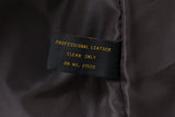 REED EST. 1950 Men's Jacket Genuine Lambskin Leather Stand UP Collar Winners Coat - Imported from Reed Leather